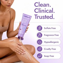 Exfoliating Body Scrub for Keratosis Pilaris – 10% AHAs & PHAs, 8 Fl oz – Smooth