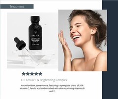 CE Ferulic Brightening Antioxidant Serum ( Medical Grade ) 20% C & HA , C E