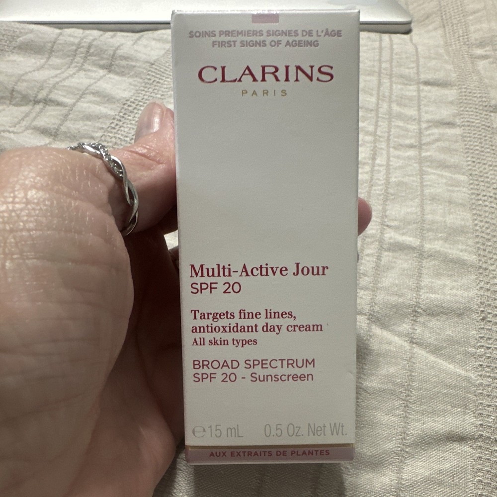 Clarins Multi-Active SPF 20 Broad Spectrum Antioxidant Face Day Cream 15 mL