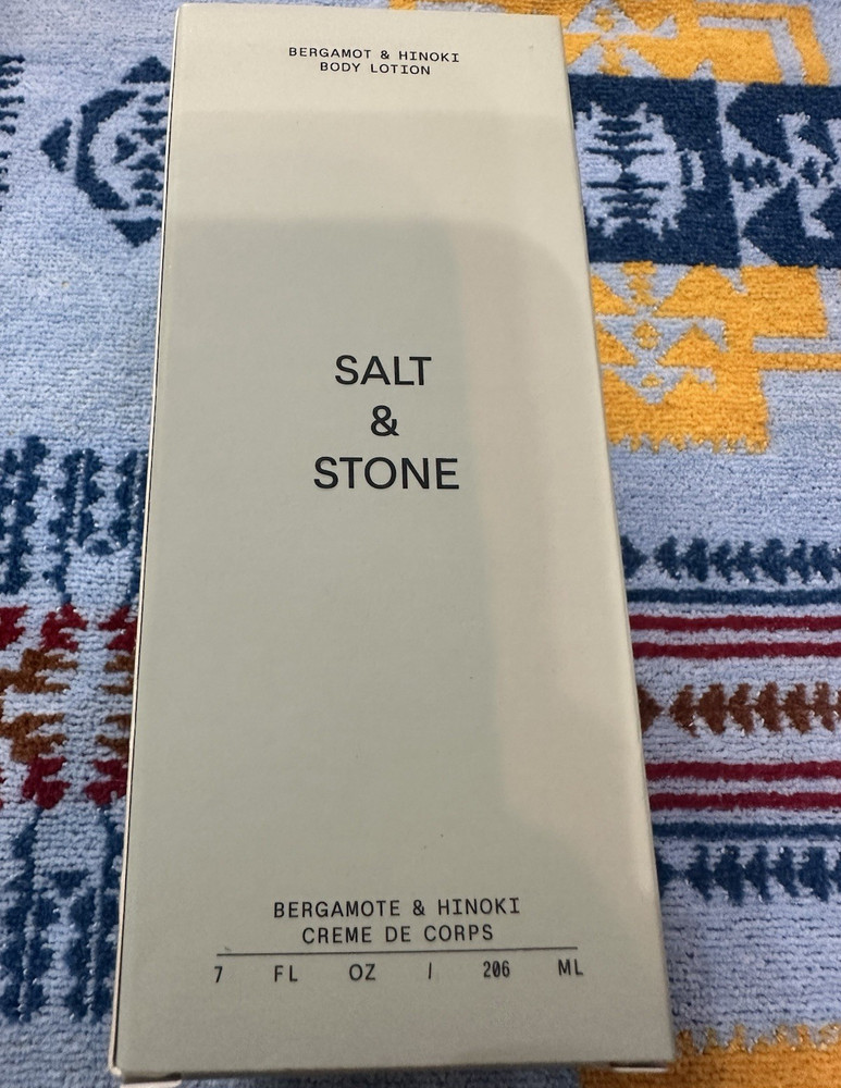 Salt & Stone Bergamote & Hinoki Hydrating Body Lotion Niacinamide 7 fl oz