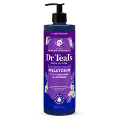 Dr Teal’s Sleep Body Lotion w/ Melatonin Lavender & Chamomile 18oz 2 Pack