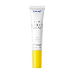 Supergoop! Lipscreen Shine SPF 40, 0.34 fl oz – Clear Lip Gloss – Broad Spectrum