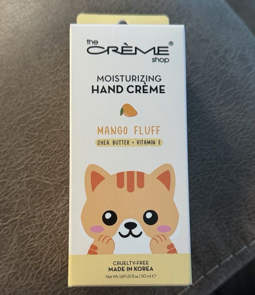 The Crème Shop Mango Hand Cream w/ Shea Butter & Vitamin E, Cruelty-Free 1.69