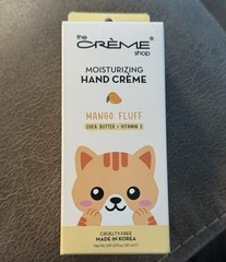 The Crème Shop Mango Hand Cream w/ Shea Butter & Vitamin E, Cruelty-Free 1.69