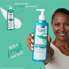 Curel Hydra Therapy In-Shower Lotion – 2-Pack, 12 oz Each, Apply on Wet Skin