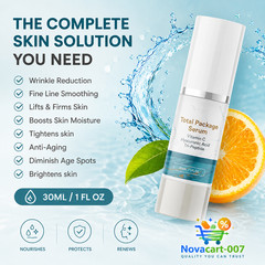 Sun Coast Science Total Package Serum, Vitamin C, Hyaluronic Acid, 1 Ounce