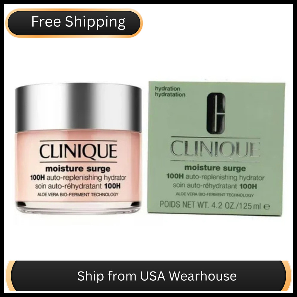 Clinique Moisture Surge 100H Auto-Replenishing Hydrator 125ml / 4.2oz NEW IN Box