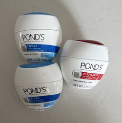 POND’S Crema S Face/Neck Cream 1.75 oz Set w/ AHAs Anti-Wrinkle