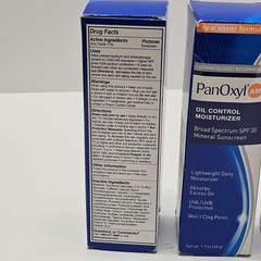 3 x 1.7 oz PanOxyl AM Oil Control Moisturizer SPF30 | Expiration Date: 12/2025