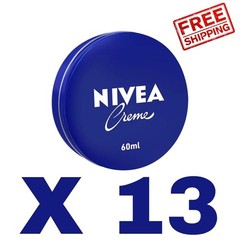 NIVEA Creme 60ml 13 Pack – Original Moisturizing Cream – Full Year Supply ــ