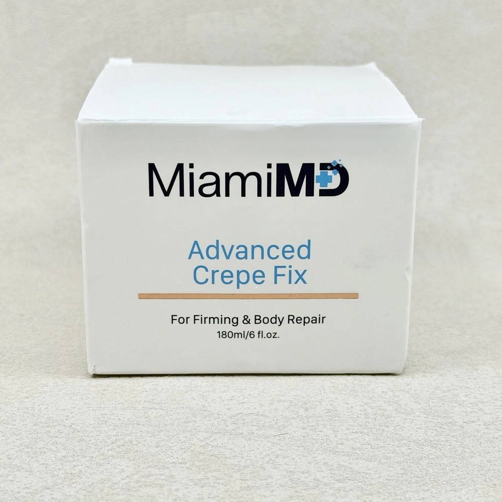 MiamiMD Miami MD ADVANCED CREPE FIX For Firming & Body Repair 6oz – New/Sealed!