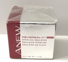 NEW Avon Anew REVERSALIST Night Sterling Emulsion Anti Aging Youth Cream 1.7 oz