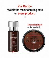 Vial Recipe Pure Vitamin C Ampoule 17g Dark Spot Brightening CE Ferulic Serum
