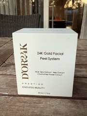 D’OR24K Prestige Endless Beauty 24K Gold Facial Peel System 1.7 oz NEW Rare