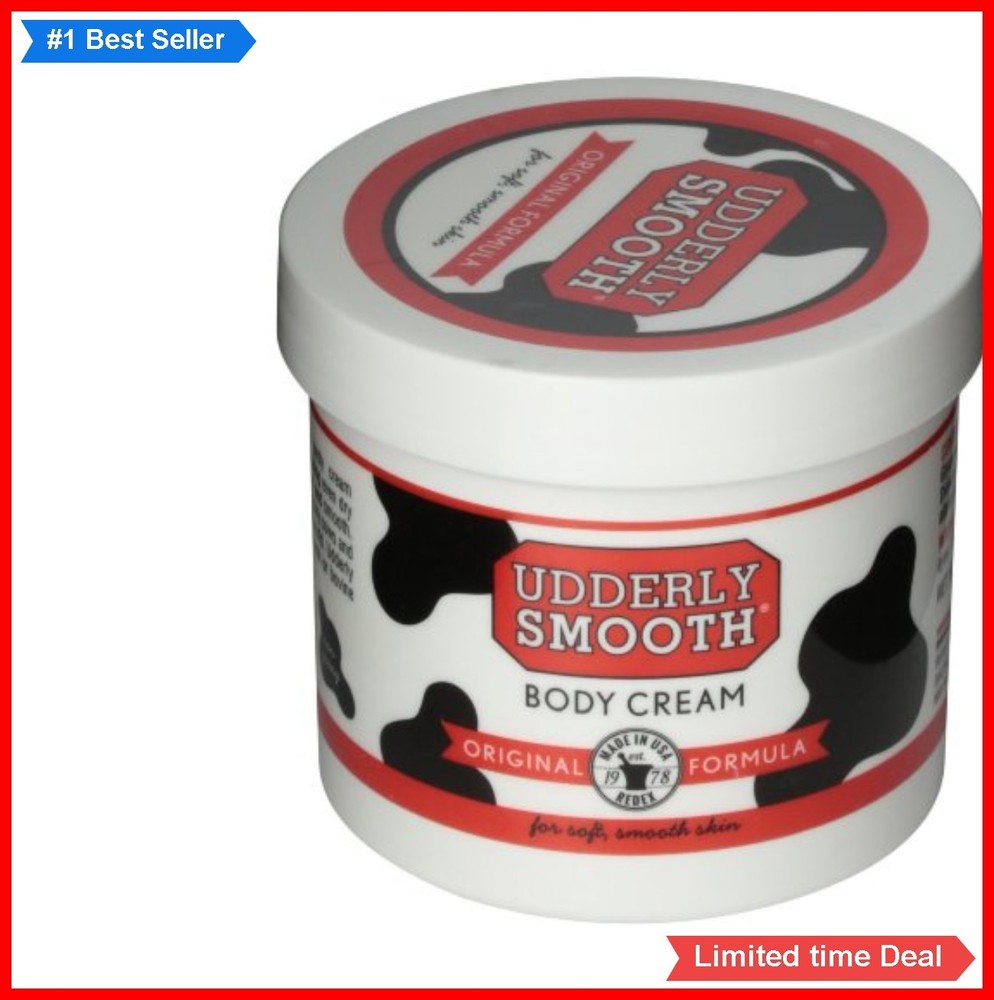 Body Cream 10 Oz Moisturizer For Dry Skin Smoothing Rich Shea Butter Whole Body