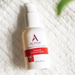 Alpha Skin Care Renewal Serum, 14% Glycolic AHA, Anti-Aging Formula, 2oz Travel