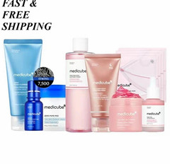 Medicube Zero Pore Care Skin Care Set – Cleansing Foam, Toner, Serum, Cream