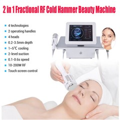 RF Skin Tightening Device Cold Hammer Face Lifting Wrinkle Reduction Home Use