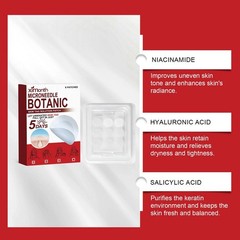 Botanical Microneedles Skin Tag Removal Patch – Quick Acting- 9pcs/Box
