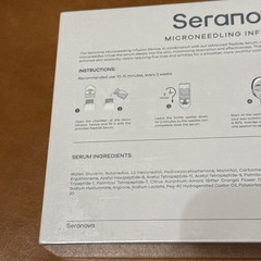 NEW Seranova Microneedling Infusion Kit Anti-Aging 3 Month Supply Sealed 08/2028