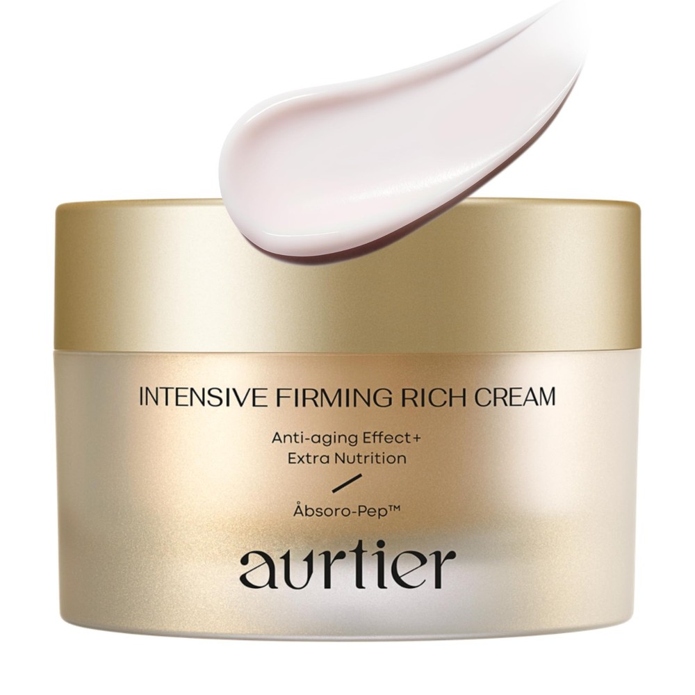 Intensive Firming Rich Cream, Anti-Aging Moisturizer with Collagen Peptides E…