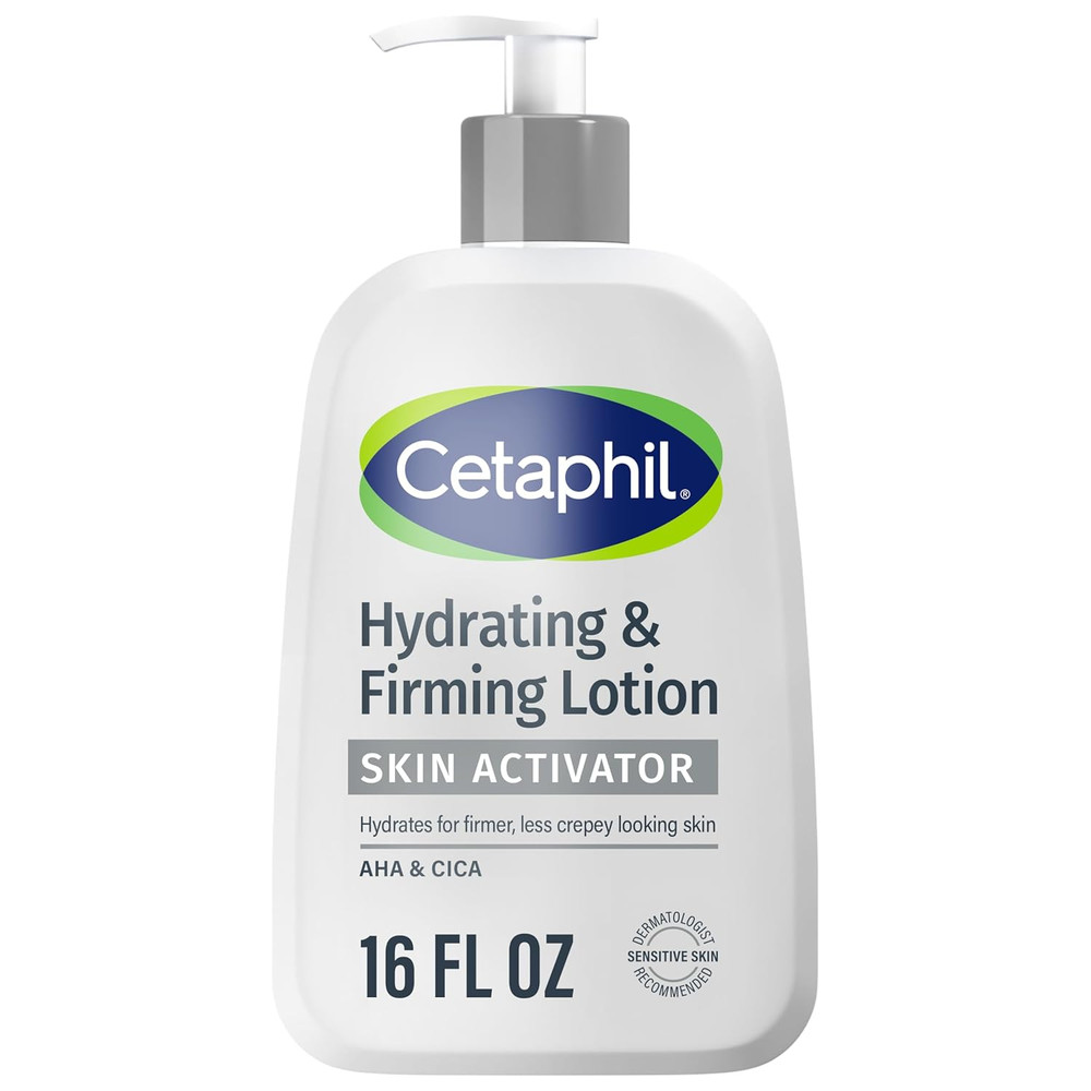 Skin Activator Hydrating & Firming Body Lotion 16Oz, Mandelic Acid (AHA) and Cen