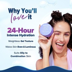 Aqualogica Illuminate + Hydra Gel Moisturizer with Wild Berries Non-Sticky 200gm