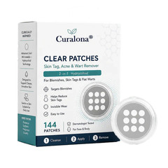 Curalona 2-in-1 Microdart Hydrocolloid Patch Skin Care