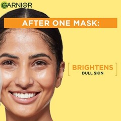 Garnier Bright Complete Hydrating Face Sheet Mask Anti Dark Spots 28g