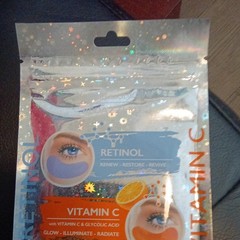 Global Beauty Care Hydrogel Under-Eye Patches Retinol + Vit C