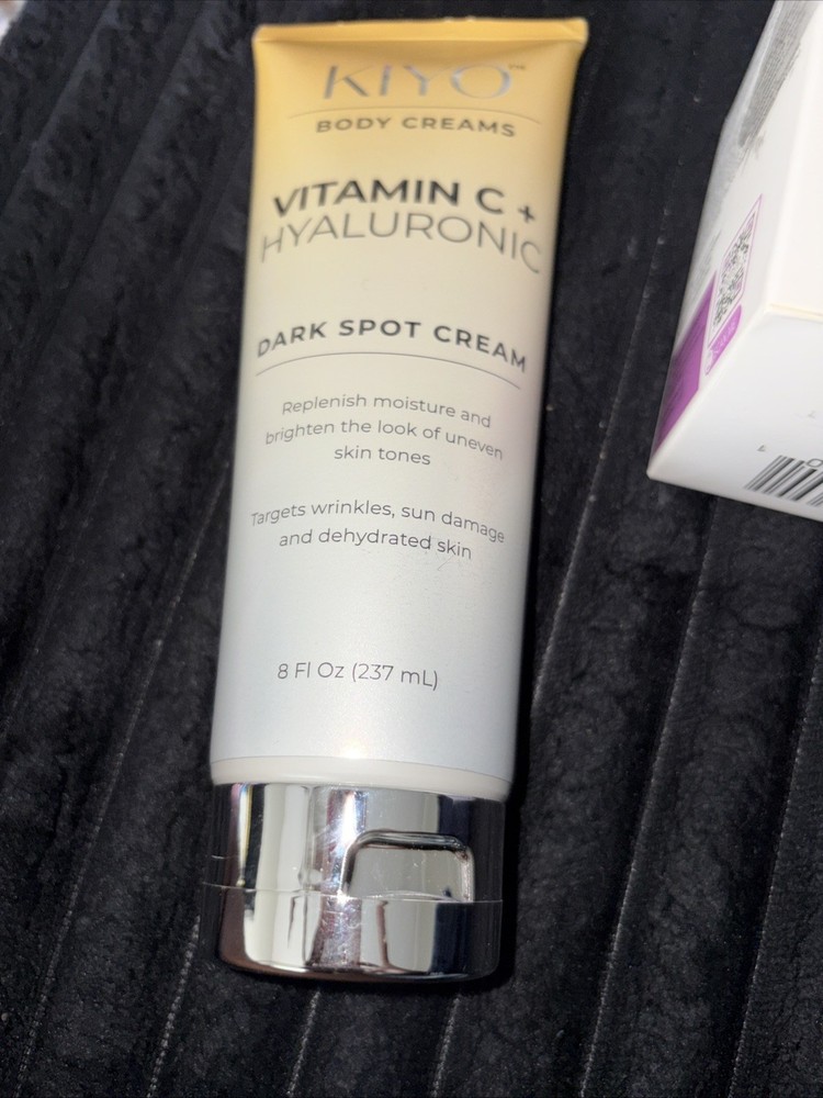 KIYO Body Creams Vitamin C & Hyaluronic Dark Spot Cream 8 fl New Sealed
