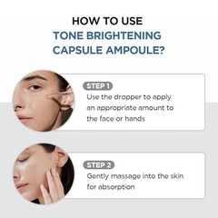 Tone Balancing Capsule Ampoule, Niacinamide & Centella Serum for Face, Korean Hy