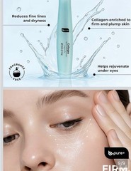 Under Eye Roller Smooth Collagen, Vitamin C And Retinol Serum 0.5 FL Oz Set Of 3