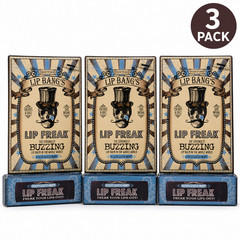 Lip Bang’s Lip Freak Buzzing Lip Balm Coco-Loco-Mint 100% Natural 3 Pack Bundle