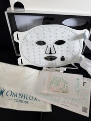 Omnilux Contour Face LED Light Anti-Aging Mask Open-Box Tested & Free Powerbank