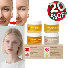 The Complete Mature Skin Face Balm for Mature Women’s Skin Froya Organic 4 pcs