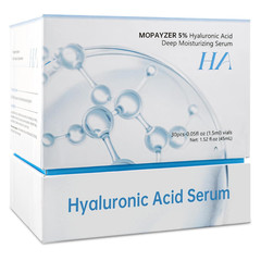 60 Pcs 5% Hyaluronic Acid Serum Ultra-Hydrating Vials, Hyaluronic Acid Tubes, Wa