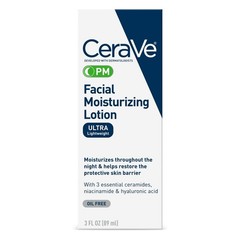 CeraVe PM Facial Moisturizing Lotion Night Cream – 3 Oz