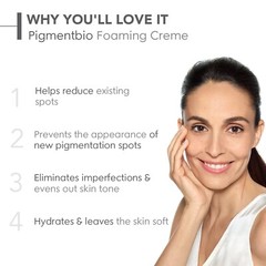 Bioderma Pigmentbio Foaming Cream Brightening Exfoliating Cleanser 200 ml