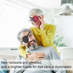 2PCS Adjustable 3D Eyepatch, Comfortable Medical Eye Patches for All Ages