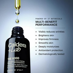 Caldera Lab The Good & Eye Serum Set Men’s Botanical Rich Anti Aging Gift
