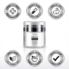 Wrinkle Remover Instant Anti Aging Retinol Face Cream Skin Tightening Firming