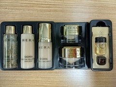 HERA Signia Deluxe Kit 6 Items Anti Wrinkles Water Emulsion Serum Cream K-Beauty