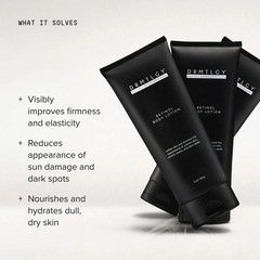 DRMTLGY Retinol Body Lotion 6 oz 2-Pack Anti Aging Firming Moisturizer Body Care