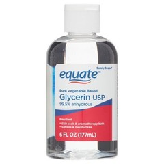 EQUATE PURE VEGETABLE BASED GLYCERIN USP 99.5% ANHYDROUS 6.oz Free Shipping