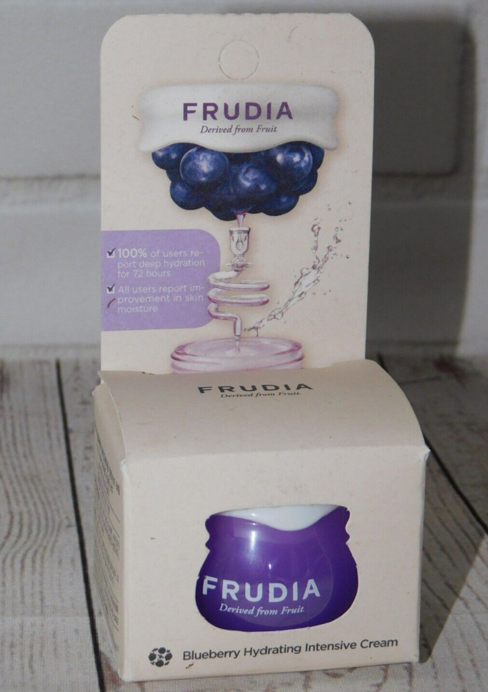 FRUDIA Blueberry Hydrating Intensive Cream .35oz/10g EXP 03/2026 **SEALED**#DD98