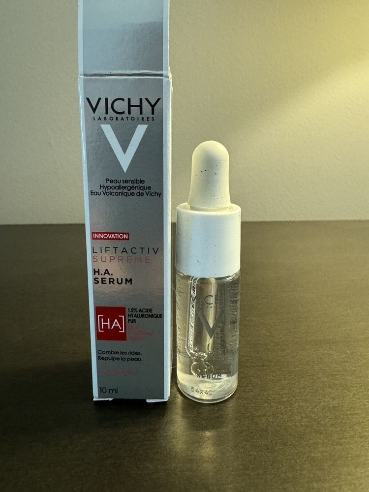 Vichy LiftActive HA Wrinkle Corrector .33 oz 10 ml Travel Size NIB