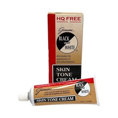 Vintage Genuine Black and White Skin Tone Cream HQ Free 1.5 oz NWB See Photos