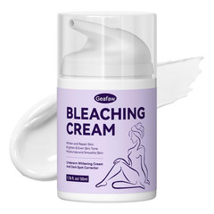 Skin Lightening Cream with Vitamin C for Face Body and Intimate Areas 1.7 Fl Oz