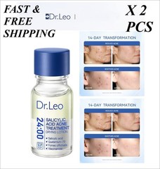2 BOTTLES-Dr.Leo Acne Essence Salicylic Acid Anti-acne Serum Lighten Acne Scars